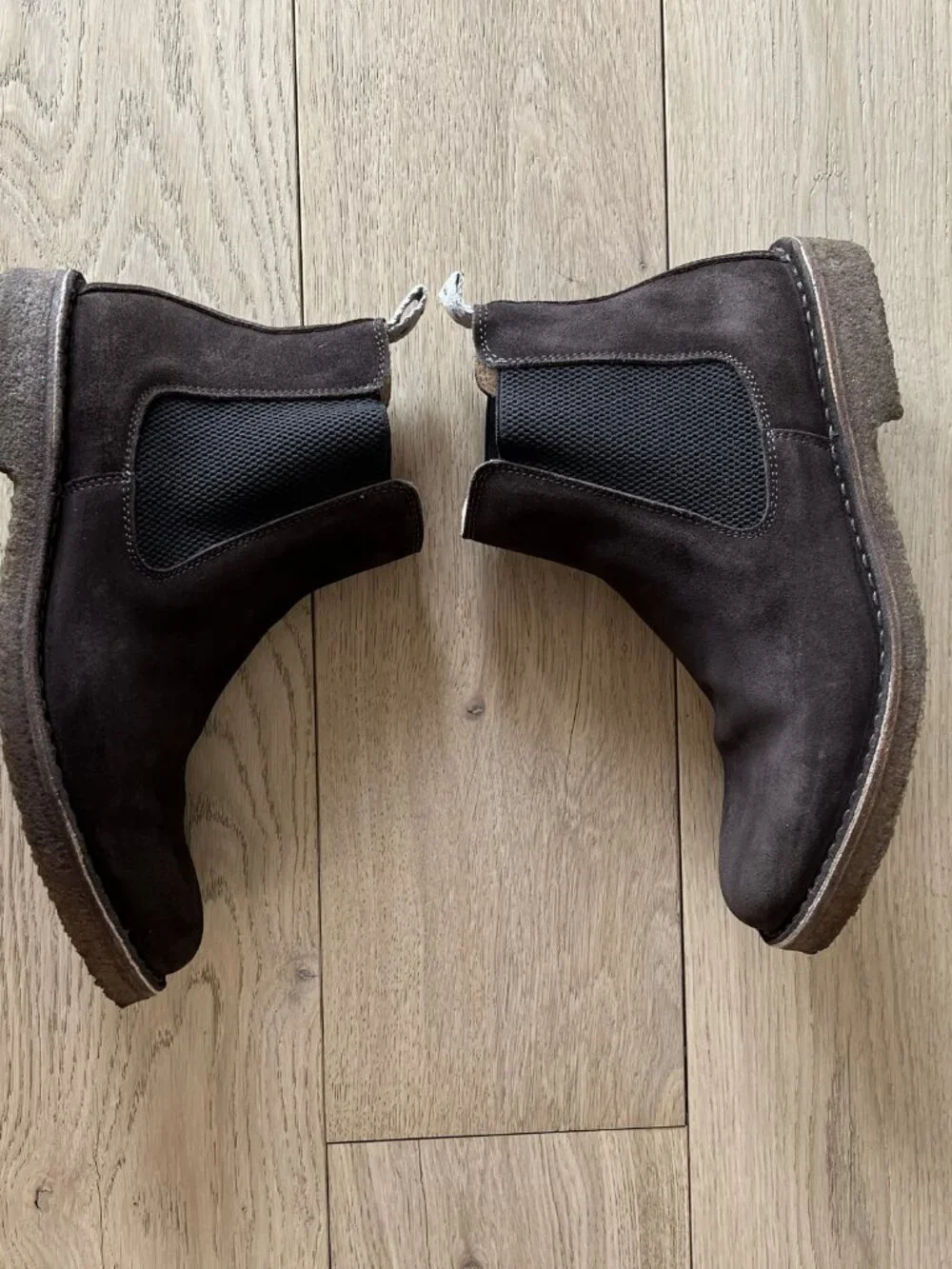 Astorflex SR1 Bitflex Chelsea Boots Brown Leather Men's Size 10 (43)